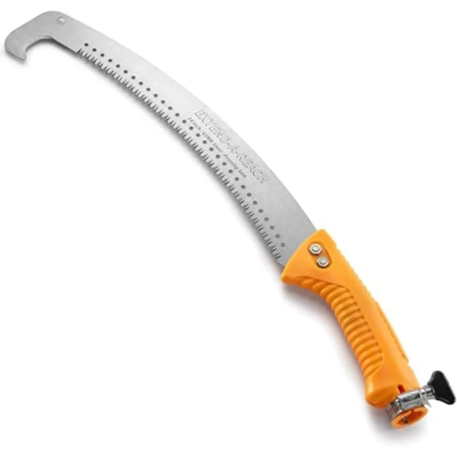 Pruning Manual Hand Saw// Hand Held or with Extension Manual Pole Saw for Tree Trimming// Fits All Extension Poles with Standar
Pruning Manual Hand Saw// Hand Held or with Extension Manual Pole Saw for Tree Trimming// Fits All Extension Poles with Standar