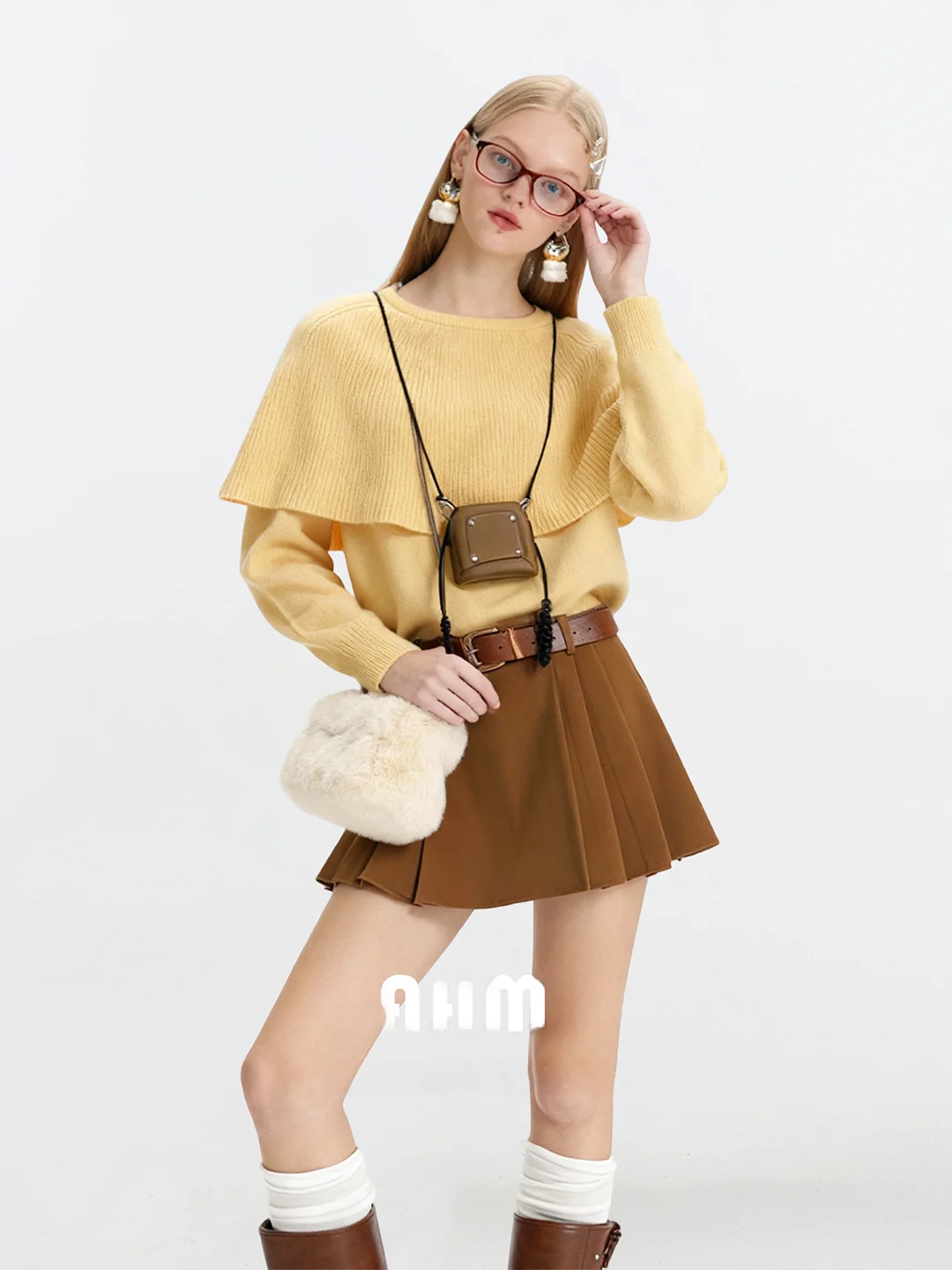 AHMI Soft Warm Knitted Sweater Women's Winter Comfortable Plu Knitwear Casual Loose Fit Long Sve round Ne Thermal Top
AHMI Soft Warm Knitted Sweater Women's Winter Comfortable Plu Knitwear Casual Loose Fit Long Sve round Ne Thermal Top