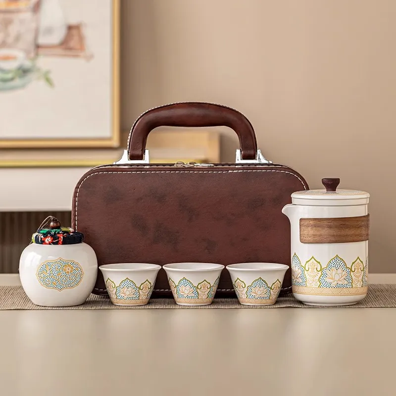 Travel tea set Convenient express cup Personal special carry-on bag set Travel outdoor kung fu teacup Tea pot
Travel tea set Convenient express cup Personal special carry-on bag set Travel outdoor kung fu teacup Tea pot