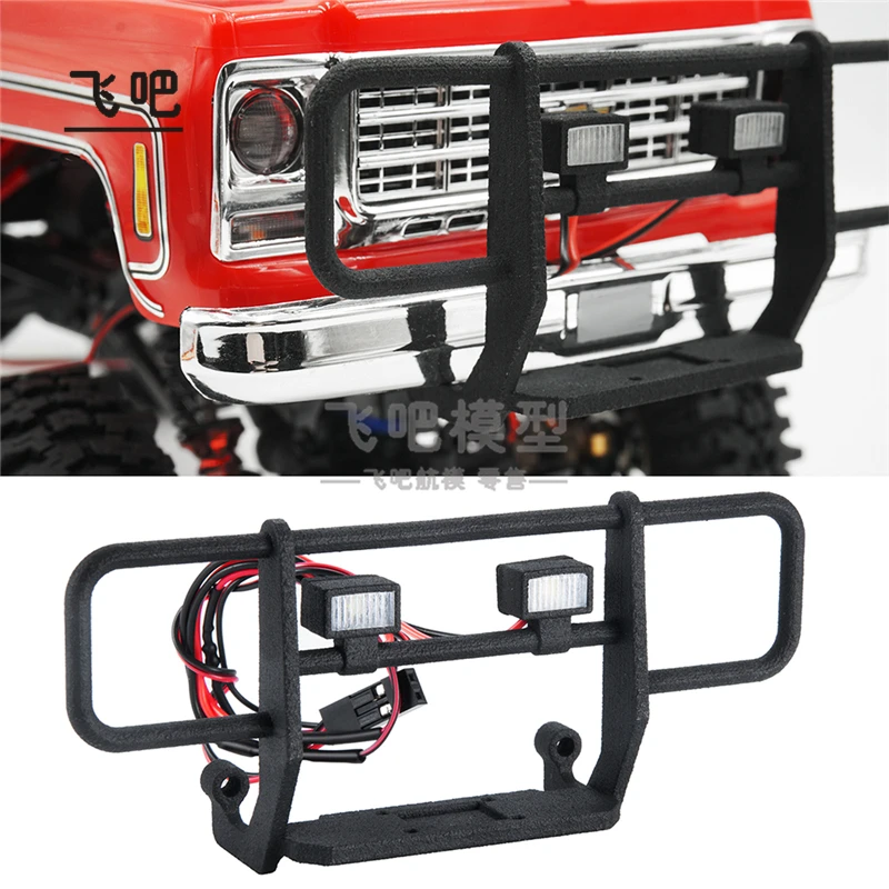 Traxxas TRX4M K10 Chevrolet front bumper front and rear headlights, roof lights
Traxxas TRX4M K10 Chevrolet front bumper front and rear headlights, roof lights