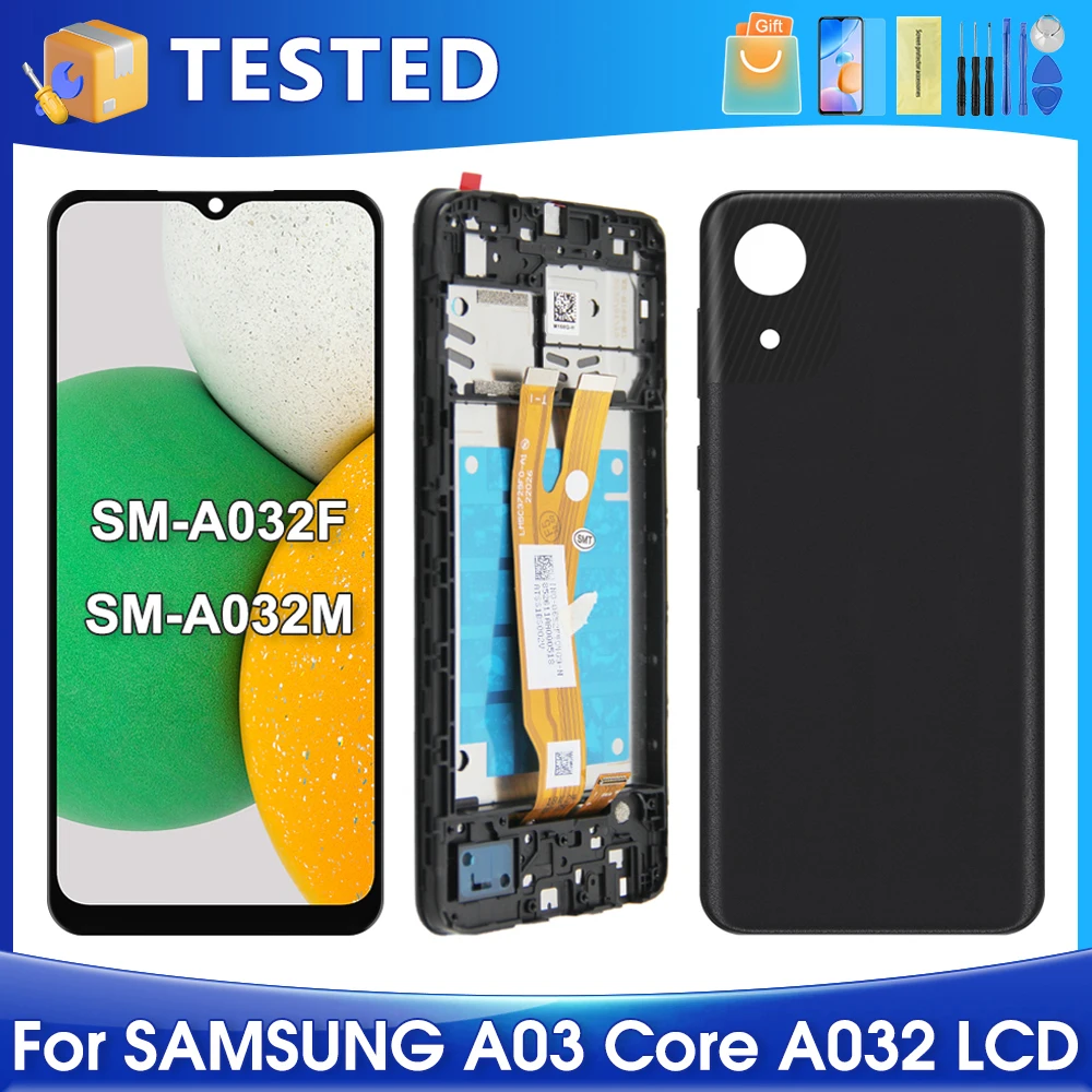 6,5 ''OEM A03 Core для Samsung A032 A032F A032F/DS A032M ЖК-дисплей с цифровым преобразователем сенсорного экрана в сборе, замена
6,5 ''OEM A03 Core для Samsung A032 A032F A032F/DS A032M ЖК-дисплей с цифровым преобразователем сенсорного экрана в сборе, замена