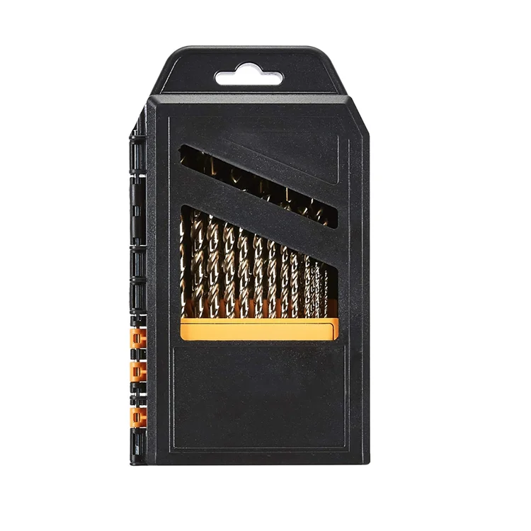 M35 High Speed Steel Bit Set 29pcs in Case Lightweight Plastic Package OEM Customizable Stainless Steel Drill Bit Set for Tools
M35 High Speed Steel Bit Set 29pcs in Case Lightweight Plastic Package OEM Customizable Stainless Steel Drill Bit Set for Tools