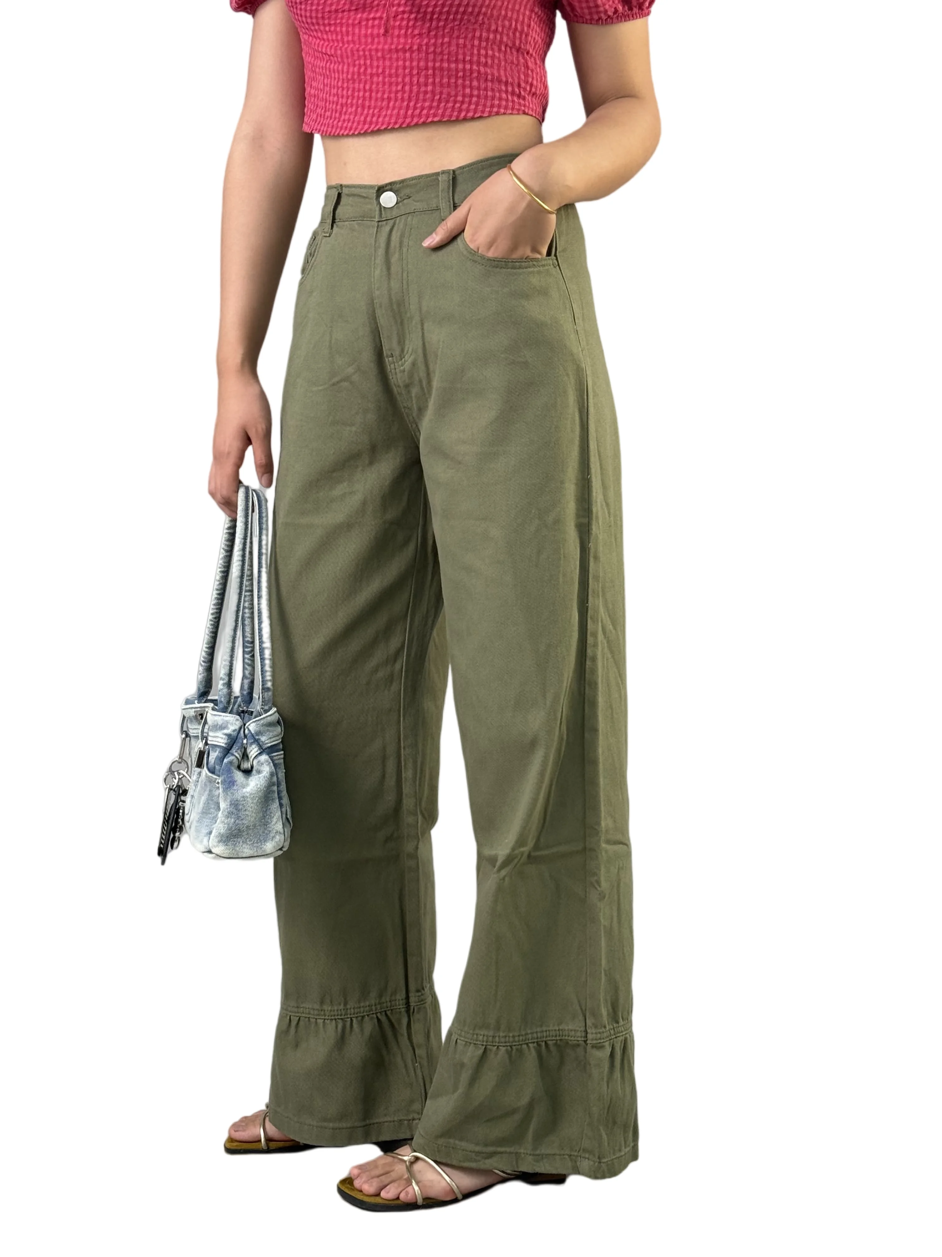 Milky White Trendy Women's Jeans, Suitable For All Seasons, Versatile And Casual. Features Delicate Butterfly Knot Embroidery. 
Milky White Trendy Women's Jeans, Suitable For All Seasons, Versatile And Casual. Features Delicate Butterfly Knot Embroidery.