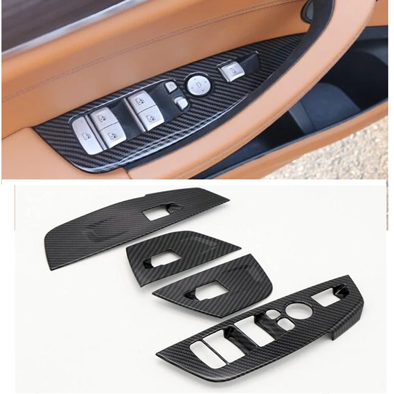 For BMW X3 G01 2018 ABS Carbon Fiber Inner Door Armrest Window Switch Cover Decoration Control Panel Auto Accessories 4PCS
For BMW X3 G01 2018 ABS Carbon Fiber Inner Door Armrest Window Switch Cover Decoration Control Panel Auto Accessories 4PCS
