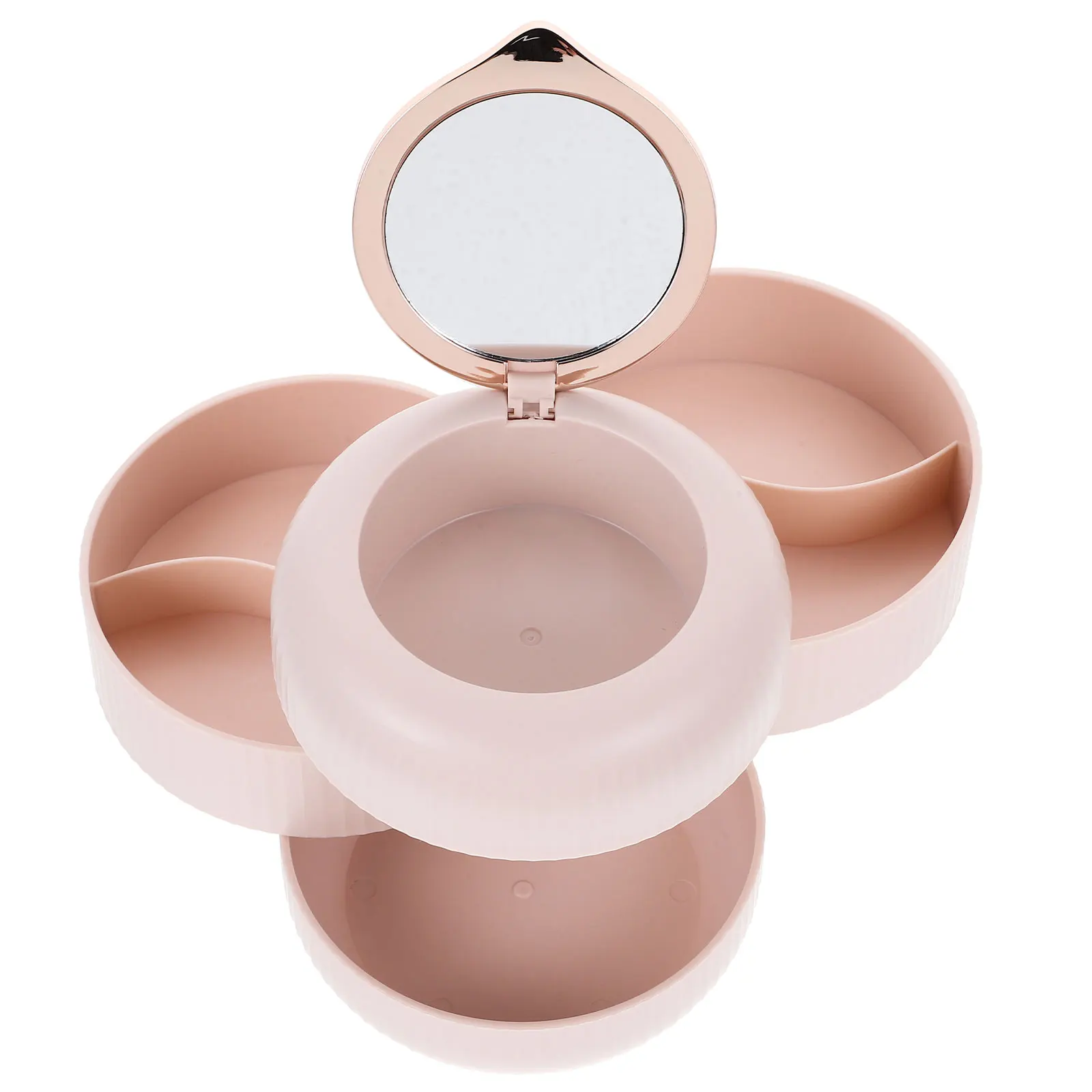 Multi-layer Jewelry Box Earring Storage Organizer Rotating Pink Gold Display Case Trinket Container Bracelet Holder Vanity
Multi-layer Jewelry Box Earring Storage Organizer Rotating Pink Gold Display Case Trinket Container Bracelet Holder Vanity