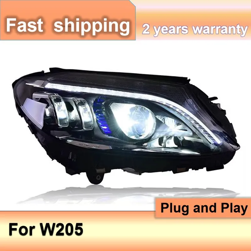 Car Accessories for Benz W205 Head Lamp 2014-2020 Mercedes W205 Head Light C180 C200 C260 C300 DRL Turn Signal High Beam Projec
Car Accessories for Benz W205 Head Lamp 2014-2020 Mercedes W205 Head Light C180 C200 C260 C300 DRL Turn Signal High Beam Projec