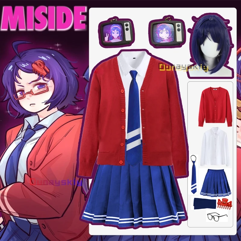 MiSide Crazy Mira Косплей Игра Косплей Костюм 40 см Парик Ролевые Игры Женщины Основной Юндер Наряд Хэллоуин Жуткий Мита Праздничная Одежда
MiSide Crazy Mira Косплей Игра Косплей Костюм 40 см Парик Ролевые Игры Женщины Основной Юндер Наряд Хэллоуин Жуткий Мита Праздничная Одежда