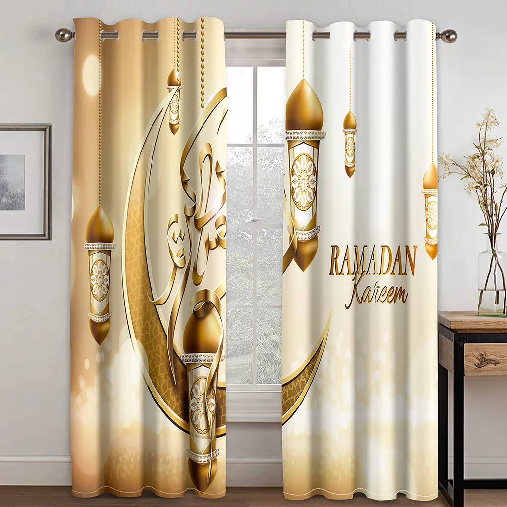 Muslim Ramadan Festival Window Curtains Living Room Home Decor Children's Bedroom Window Treatments Kitchen Drapes
Muslim Ramadan Festival Window Curtains Living Room Home Decor Children's Bedroom Window Treatments Kitchen Drapes