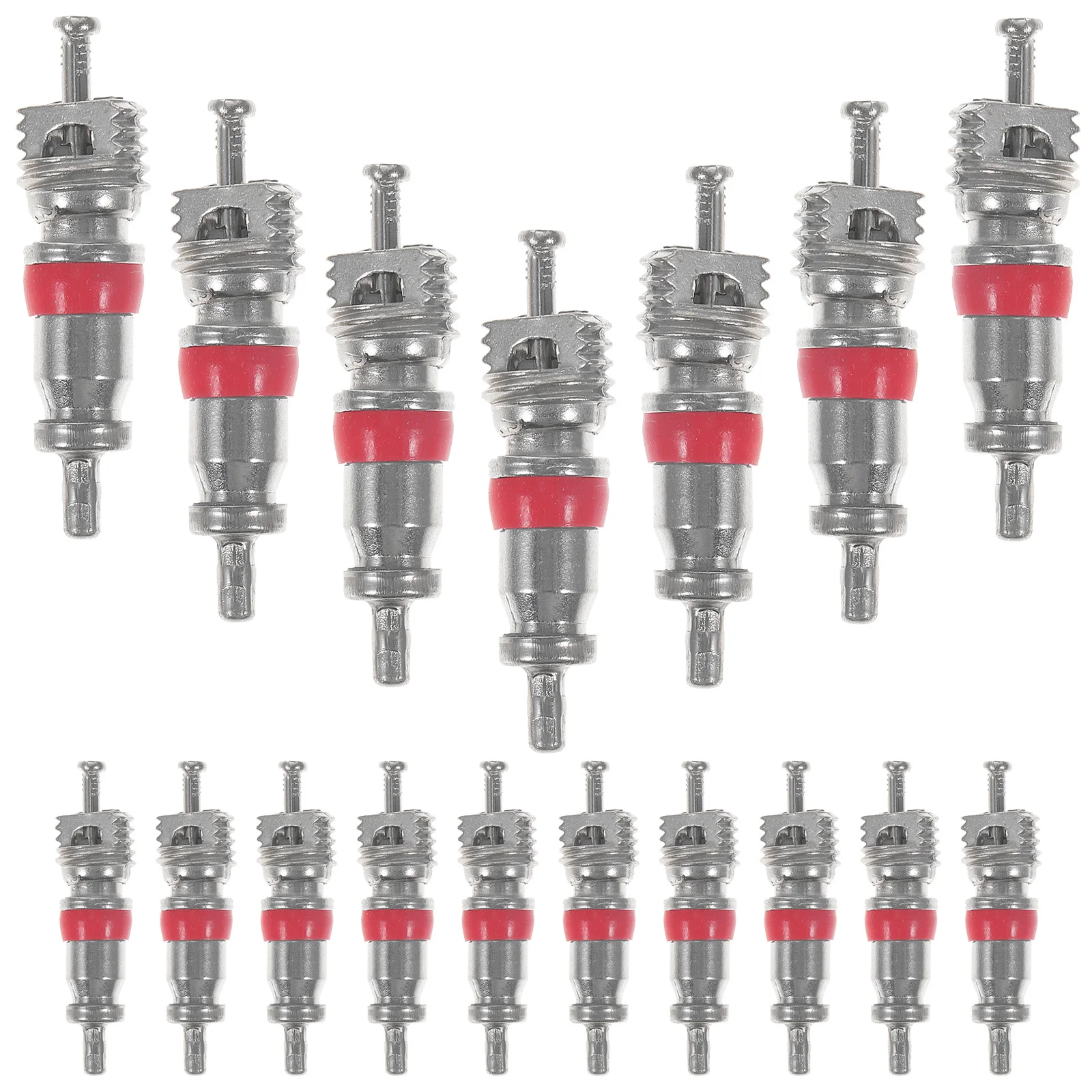 20Pcs Tire Stem Core Replacement Nickel-Plated Copper Heavy Duty for Car Truck Motorcycle Bicycle Atv High Pressure Tire Valve
20Pcs Tire Stem Core Replacement Nickel-Plated Copper Heavy Duty for Car Truck Motorcycle Bicycle Atv High Pressure Tire Valve