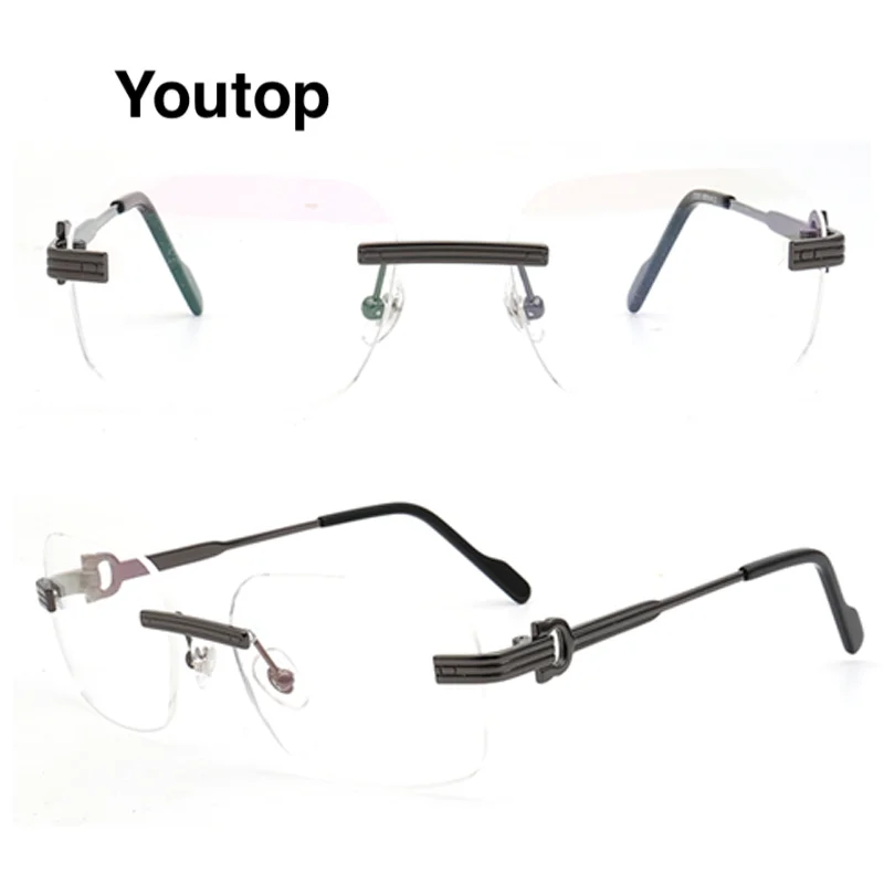 Trendy Oval Rimless Glasses Frame Men Casual Optical Myopia Eyeglasses New Women Prescription Spectacles Frameless Metal Eyewear 
Trendy Oval Rimless Glasses Frame Men Casual Optical Myopia Eyeglasses New Women Prescription Spectacles Frameless Metal Eyewear