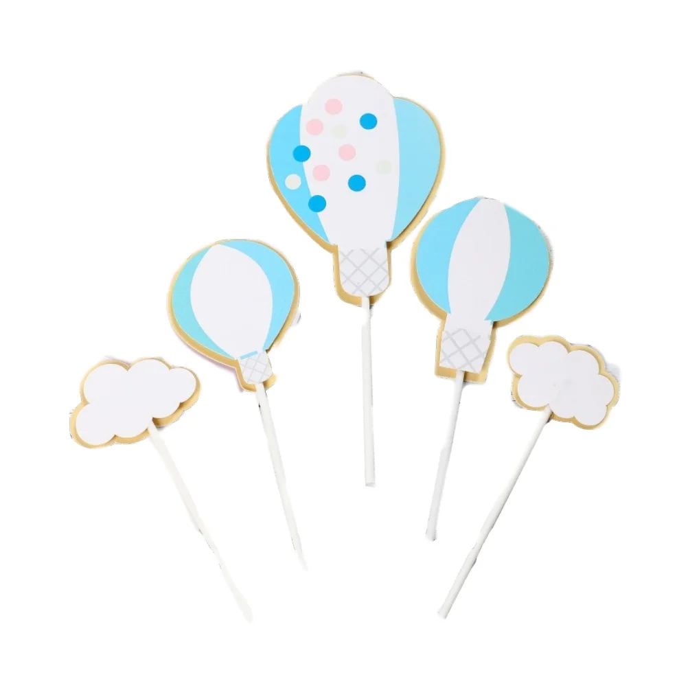 10pcs Cake Decoration Paper Topper Wedding Cupcake Picks Hot Air Balloon Dessert Table Reusable Creative Birthday Party Food
10pcs Cake Decoration Paper Topper Wedding Cupcake Picks Hot Air Balloon Dessert Table Reusable Creative Birthday Party Food