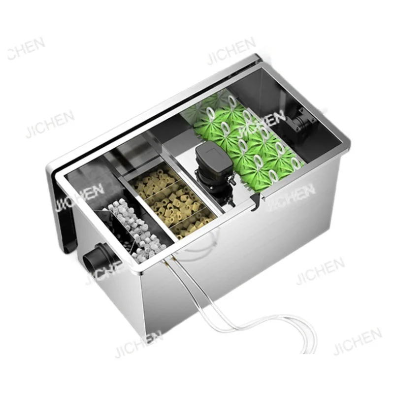 Stainless steel fish pond filter pool biochemical filter pond circulation filter equipment CNF-400
Stainless steel fish pond filter pool biochemical filter pond circulation filter equipment CNF-400