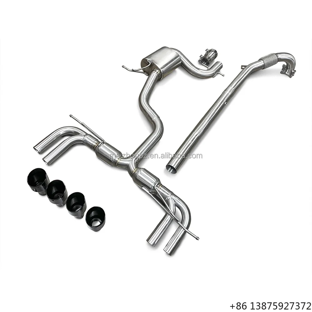 CatBack Exhaust for 5 GTI 2.0T 2004-2005 Free Flow Downpipe High Performance Full Section Exhaust Pipe High Pro
CatBack Exhaust for 5 GTI 2.0T 2004-2005 Free Flow Downpipe High Performance Full Section Exhaust Pipe High Pro