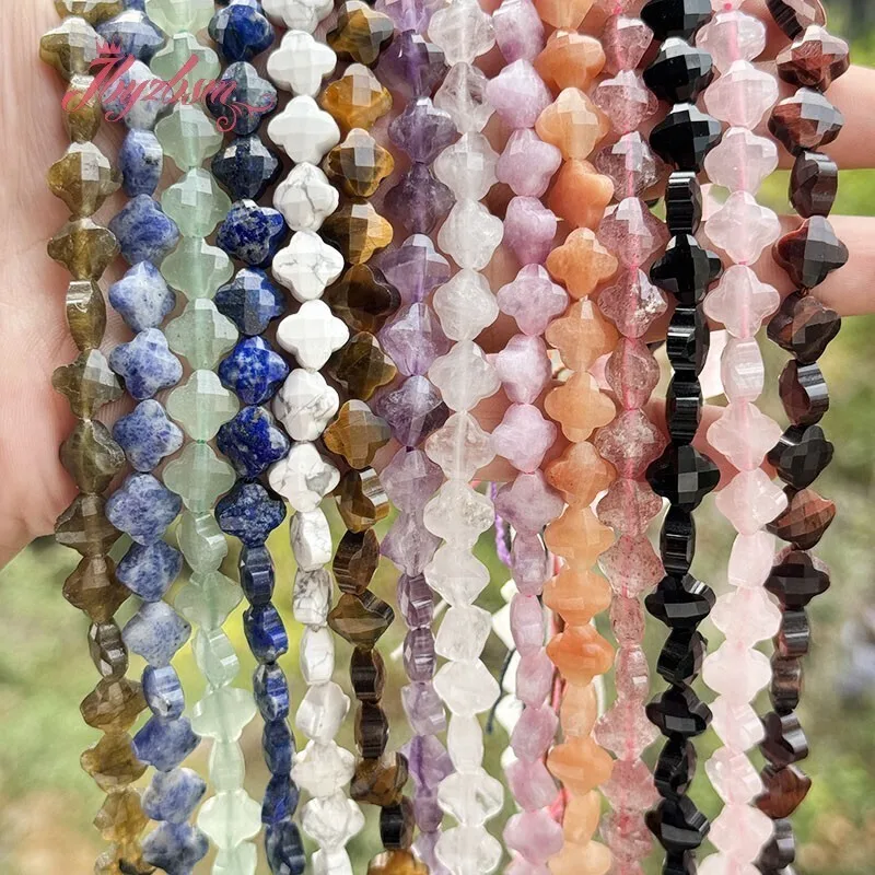 Natural Stone Beads Leaf Clover For Necklace Bracelet Earring Pandant Jewelry Making Design or DIY 7"/15" Free Shipping
Natural Stone Beads Leaf Clover For Necklace Bracelet Earring Pandant Jewelry Making Design or DIY 7"/15" Free Shipping