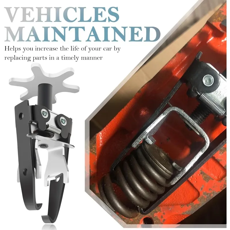 Инструмент для автомобильного компрессора пружин клапана, универсальный ремонтный комплект верхнего клапана двигателя для снятия установочных фиксаторов пружин
Инструмент для автомобильного компрессора пружин клапана, универсальный ремонтный комплект верхнего клапана двигателя для снятия установочных фиксаторов пружин