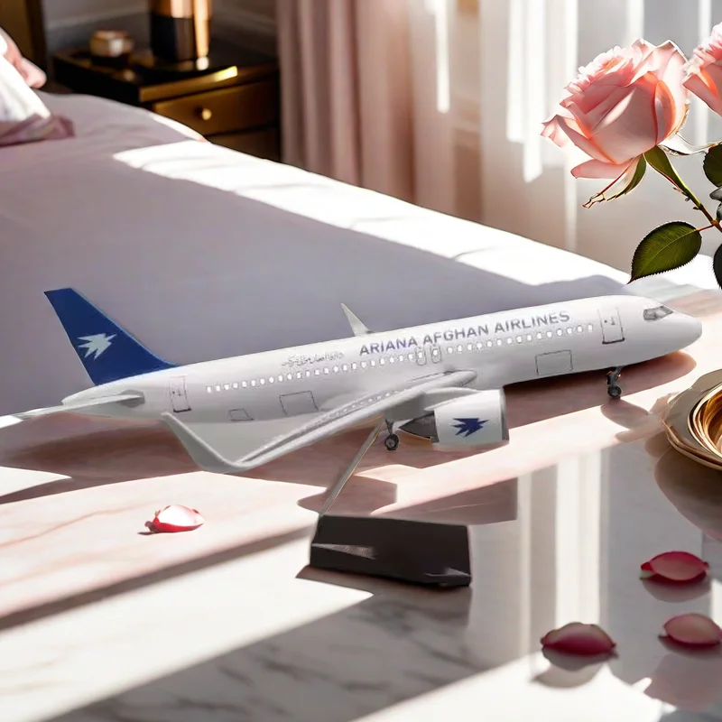 1/80 Scale 47cm Ariana Afghan Airlines Airplane A320 Neo With Light Diecast Resin Plane Model Toys Collection Display Gifts Fans
1/80 Scale 47cm Ariana Afghan Airlines Airplane A320 Neo With Light Diecast Resin Plane Model Toys Collection Display Gifts Fans