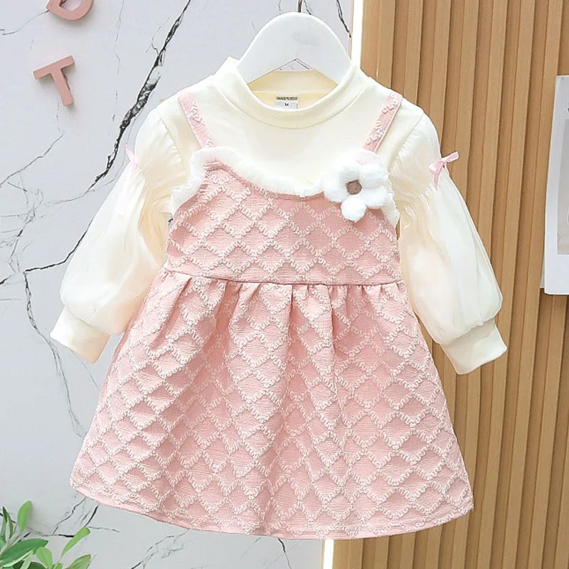 Children Girl Dress Flower Princess Dress Casual Children Tracksuit Birthday Party Toddler Costume Cute Baby Girl Clothes A1323
Children Girl Dress Flower Princess Dress Casual Children Tracksuit Birthday Party Toddler Costume Cute Baby Girl Clothes A1323