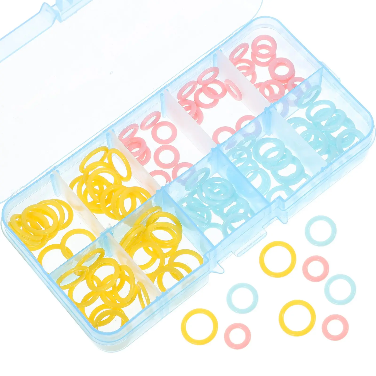 120 Pcs Stitch Markers Knitting Crochet Locking Flexible Plastic Durable DIY Crafts Accessories Sweater Scarf Projects Colorful
120 Pcs Stitch Markers Knitting Crochet Locking Flexible Plastic Durable DIY Crafts Accessories Sweater Scarf Projects Colorful