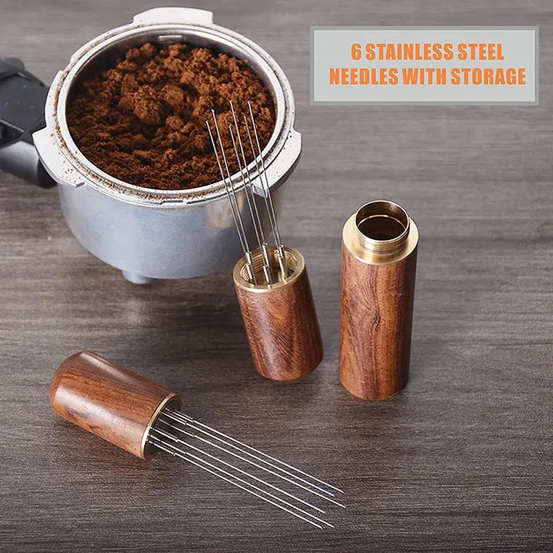 Needle Distributor Stainless Steel Coffee Tamper Espresso Mixers Dispensers Levelers WDT Tools Cafe Stirrers Barista Accessories
Needle Distributor Stainless Steel Coffee Tamper Espresso Mixers Dispensers Levelers WDT Tools Cafe Stirrers Barista Accessories