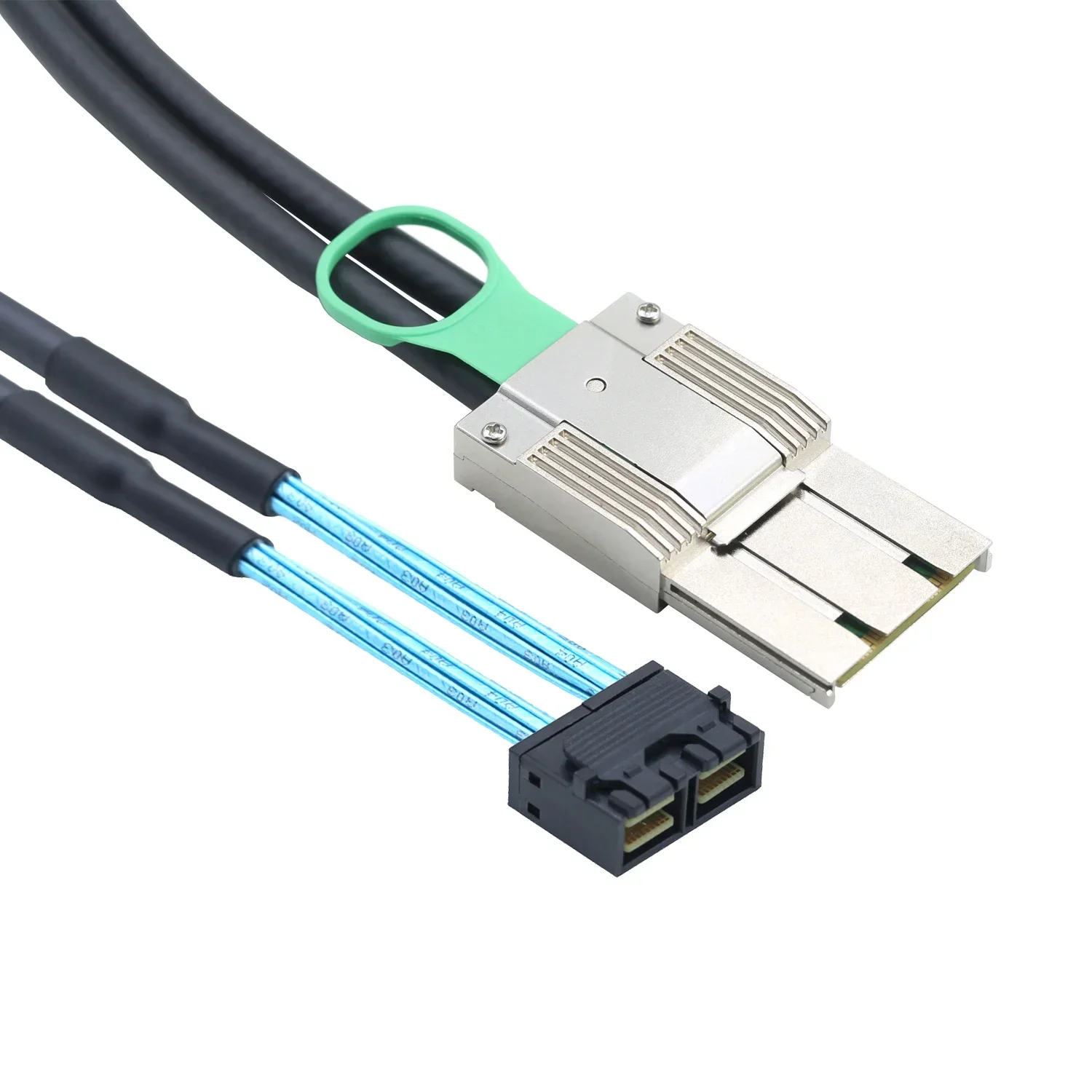 PCIE MINI SAS HD SFF-8088 8X 68P Высокоскоростной кабель ввода-вывода на 2 в 1 Dual 8X Mini SAS HD SFF-8643 36P штекер Активная сборка кабеля
PCIE MINI SAS HD SFF-8088 8X 68P Высокоскоростной кабель ввода-вывода на 2 в 1 Dual 8X Mini SAS HD SFF-8643 36P штекер Активная сборка кабеля
