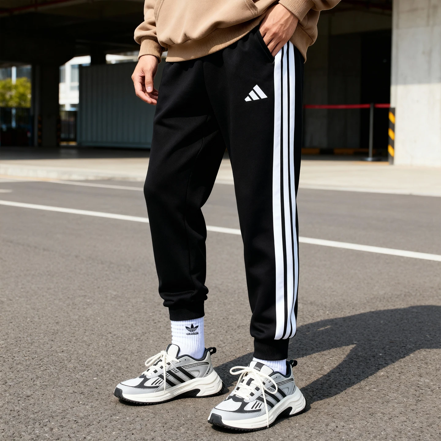 Adidas Men's Sports Casual Pants Fitness Training Comfortable Stylish Breathable Fleece-Lined Knit Long Pants Jd1861
Adidas Men's Sports Casual Pants Fitness Training Comfortable Stylish Breathable Fleece-Lined Knit Long Pants Jd1861