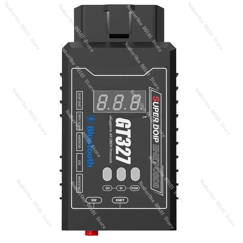 GT327 ELM327 v1.5 Bluetooth 4.0 OBD2 диагностический кабель поддерживает DOIP ENET
GT327 ELM327 v1.5 Bluetooth 4.0 OBD2 диагностический кабель поддерживает DOIP ENET