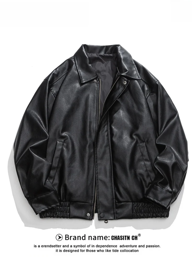 Мужская повседневная кожаная куртка-жилет из искусственной кожи в американском ретро-стиле для весны и осени, уличная мотоциклетная модная одежда для пар
Мужская повседневная кожаная куртка-жилет из искусственной кожи в американском ретро-стиле для весны и осени, уличная мотоциклетная модная одежда для пар