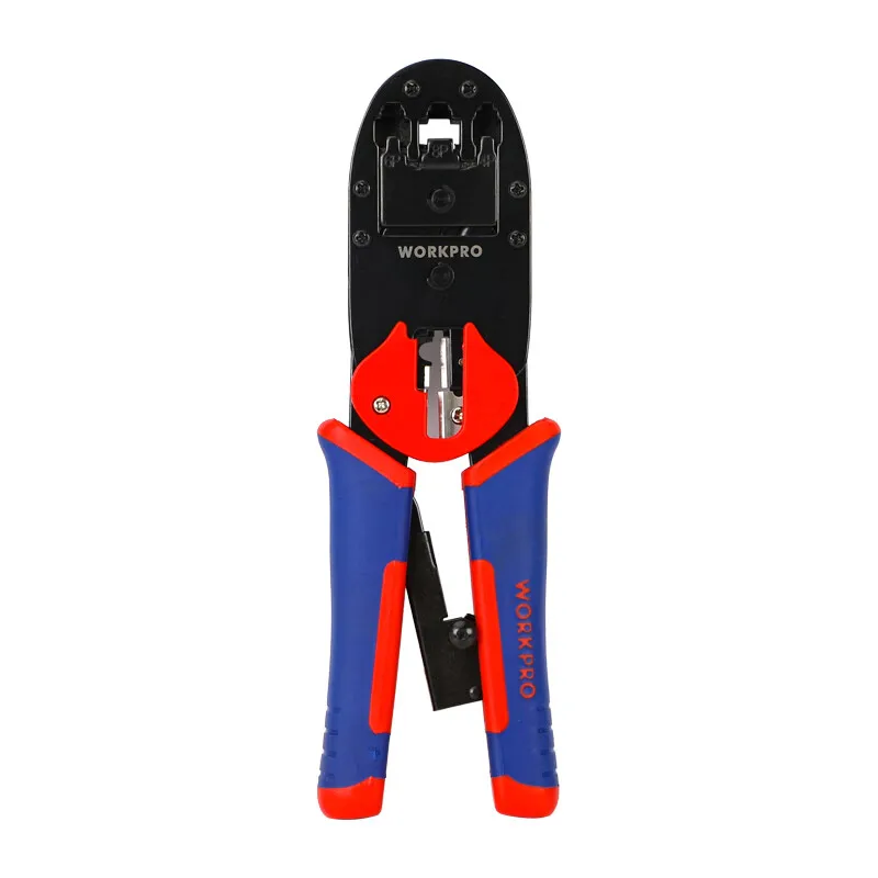 WORKPRO 3-in-1 Network Crimping Tool RJ45 RJ11 Crimper Pliers Wire Stripper Cutter WP292001
WORKPRO 3-in-1 Network Crimping Tool RJ45 RJ11 Crimper Pliers Wire Stripper Cutter WP292001