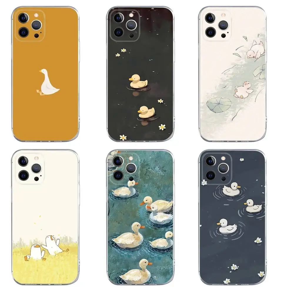 duck Cartoon Phone Case For iPhone 16,15,14,13,12,11,Pro,Max,Xs,Xr,X,7,8,Plus,Mini Silicone Clear Cover
duck Cartoon Phone Case For iPhone 16,15,14,13,12,11,Pro,Max,Xs,Xr,X,7,8,Plus,Mini Silicone Clear Cover