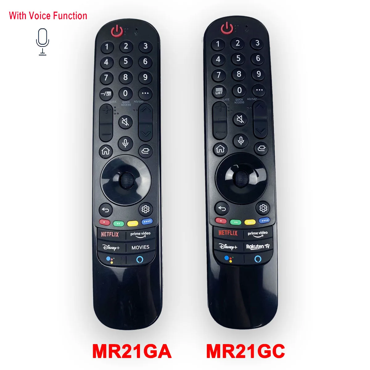 MR21GA MR21GC New Magic Voice Remote Control for L Smart TV AKB76036509 43NANO75 55UP75006LF OLED55A1RLA GA-21BA Controller
MR21GA MR21GC New Magic Voice Remote Control for L Smart TV AKB76036509 43NANO75 55UP75006LF OLED55A1RLA GA-21BA Controller