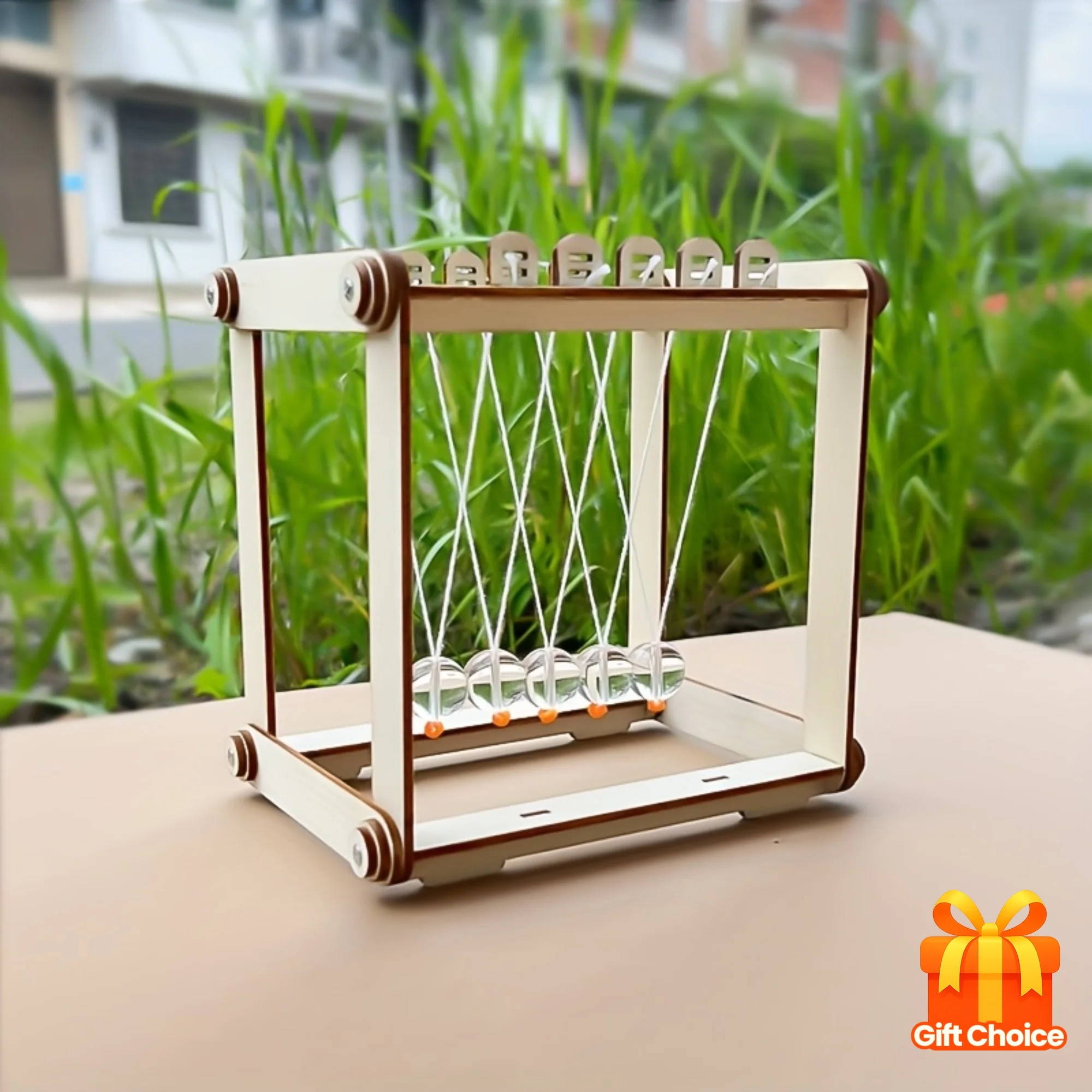 DIY Wooden Newton Pendulum Kit STEM Educational Science Experiment Model Building Newton's Cradle Balance Balls Desk Toys
DIY Wooden Newton Pendulum Kit STEM Educational Science Experiment Model Building Newton's Cradle Balance Balls Desk Toys