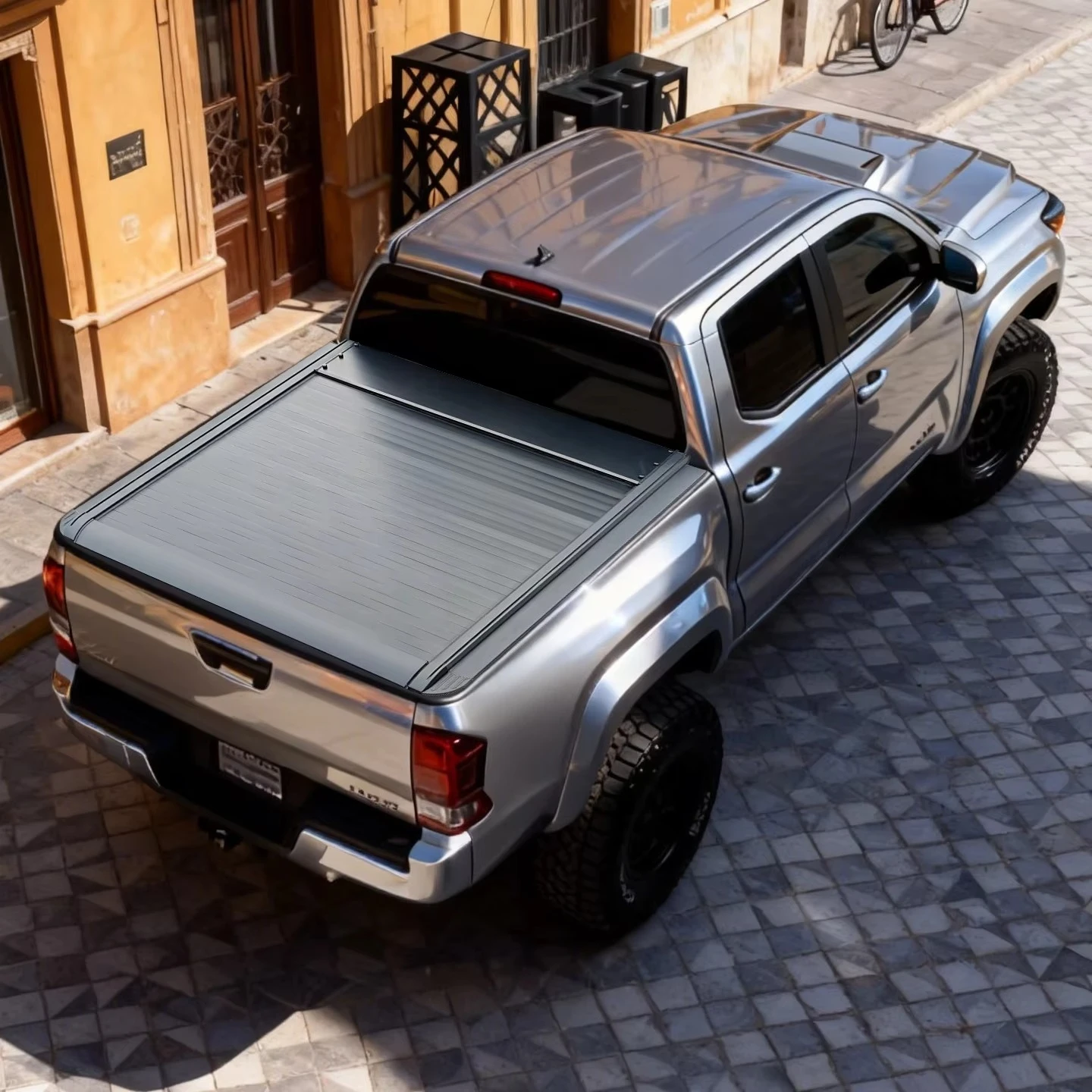 Aluminum Roller Lid Retractable Pickup Truck Bed Cover Waterproof Wear-Resistant For Tacoma Tundra Ram F150 Custom 5.5ft
Aluminum Roller Lid Retractable Pickup Truck Bed Cover Waterproof Wear-Resistant For Tacoma Tundra Ram F150 Custom 5.5ft