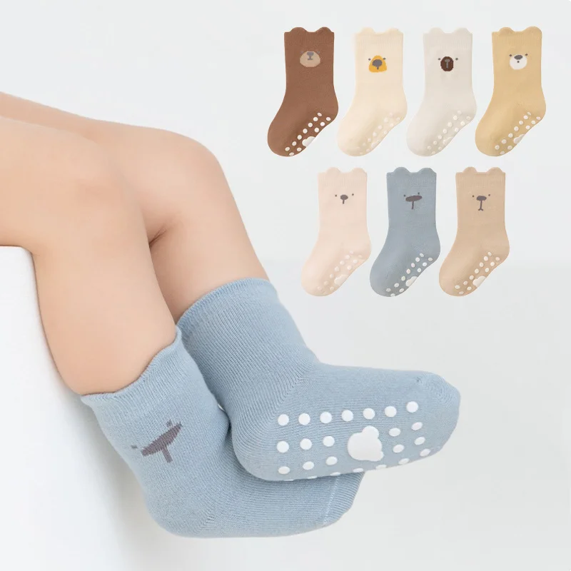 Children Floor Socks For Girls Boys 0-5Years Autumn New Infant Toddler Indoor Non-slip Walking Baby Sock Kids Cute Cartoon Socks
Children Floor Socks For Girls Boys 0-5Years Autumn New Infant Toddler Indoor Non-slip Walking Baby Sock Kids Cute Cartoon Socks