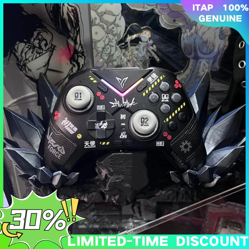 Новый оригинальный игровой контроллер Flydigi Vader 5 Pro, беспроводной Bluetooth, оригинальные конкурентоспособные элитные геймпады для ПК/NS2/мобиля/Steam
Новый оригинальный игровой контроллер Flydigi Vader 5 Pro, беспроводной Bluetooth, оригинальные конкурентоспособные элитные геймпады для ПК/NS2/мобиля/Steam