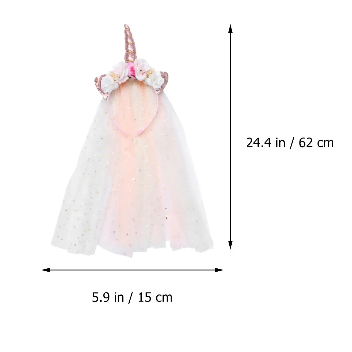 Christmas Unicorn Headband Girl Kid Rainbow Horn Tulle Mane Bands for Women's Hair
Christmas Unicorn Headband Girl Kid Rainbow Horn Tulle Mane Bands for Women's Hair