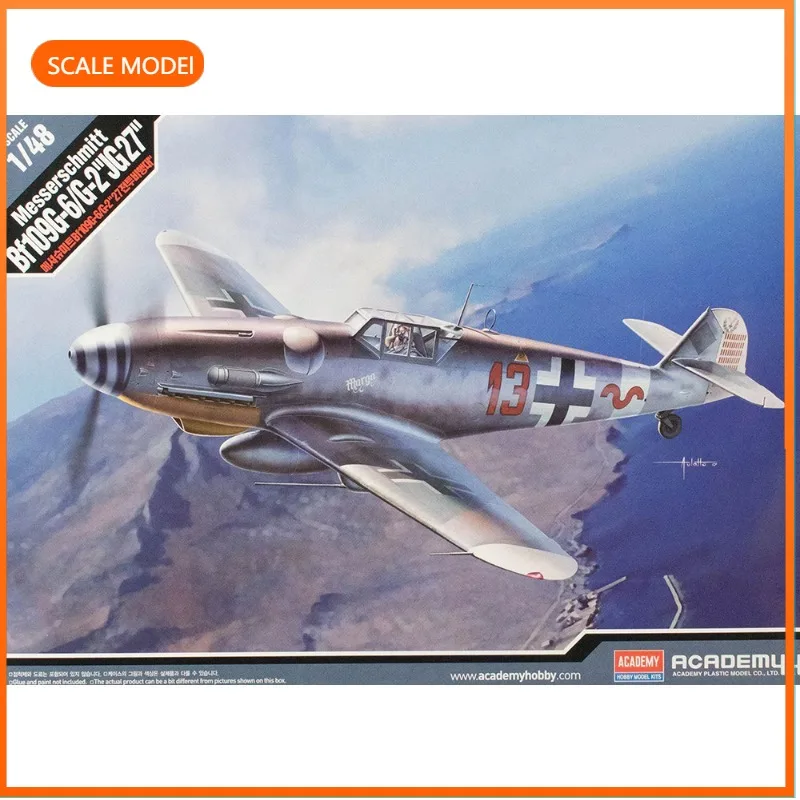 1/48 Academy model building kits 12321 Messerschmitt Bf109G-6/G-2 "JG27",for birthday toys, collectible gifts
1/48 Academy model building kits 12321 Messerschmitt Bf109G-6/G-2 "JG27",for birthday toys, collectible gifts