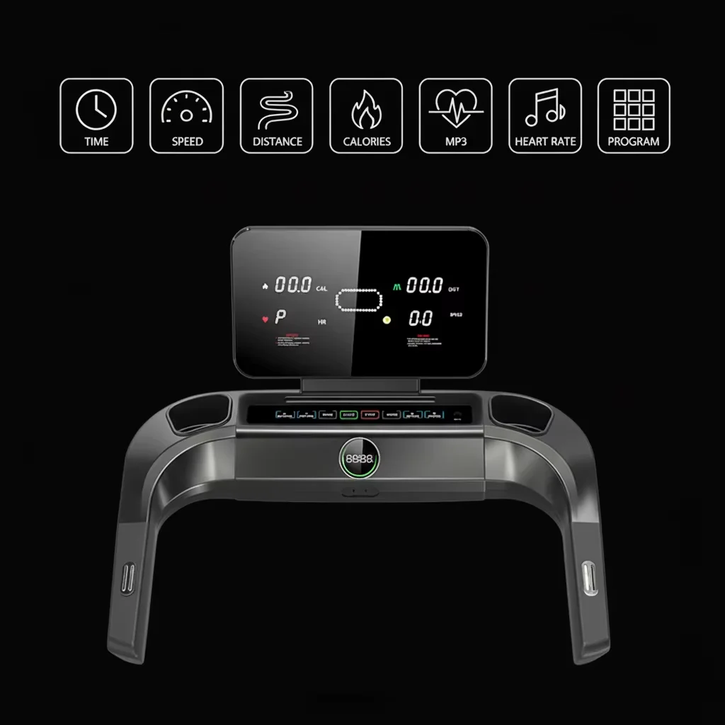 High Quality Indoor Fitness Running Machine Treadmill Equipment Fitness Foldable Electric Treadmill
High Quality Indoor Fitness Running Machine Treadmill Equipment Fitness Foldable Electric Treadmill