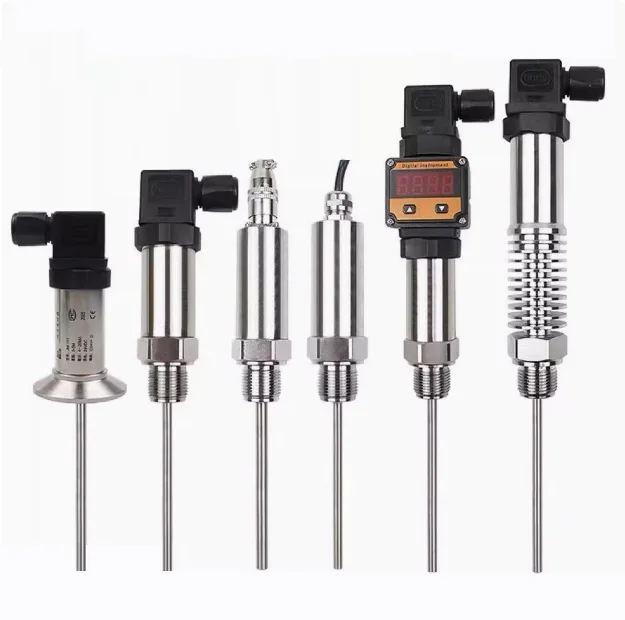 24VDC Hydraulic Temperature Sensor RS485 Hart Modbus Stainless Steel Probe LCD Display 2-3 Wire Transmitter Pt100 Pt1000 ODM
24VDC Hydraulic Temperature Sensor RS485 Hart Modbus Stainless Steel Probe LCD Display 2-3 Wire Transmitter Pt100 Pt1000 ODM