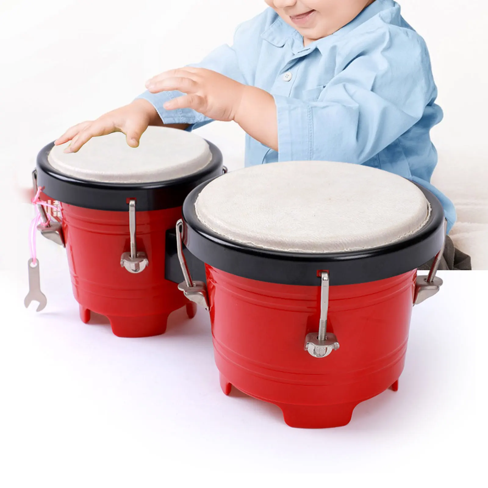 Professional Percussion Bongos Drum Set Tuning African Hand Drum Educational Music Instruments for Beginners Boys Girls Kids
Professional Percussion Bongos Drum Set Tuning African Hand Drum Educational Music Instruments for Beginners Boys Girls Kids