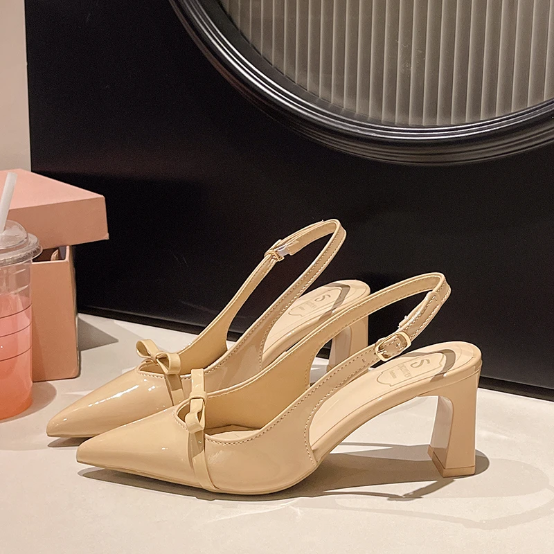 French-style Pointed-toe High-heeled Sandals 2026 New Style Sexy Open-heel Party Dress Lightweight Women's Sandals Plus Size
French-style Pointed-toe High-heeled Sandals 2026 New Style Sexy Open-heel Party Dress Lightweight Women's Sandals Plus Size