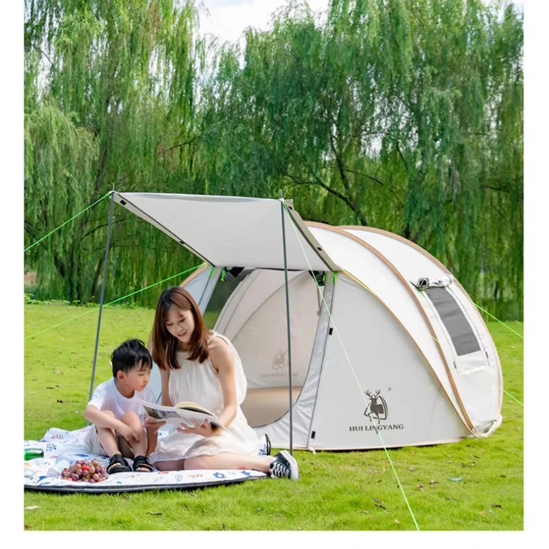 Instant Pop-Up Camping Tent for 2-3 Person, Automatic Setup Waterproof & UV Protection Sun Shade, Portable and Foldable Tent
Instant Pop-Up Camping Tent for 2-3 Person, Automatic Setup Waterproof & UV Protection Sun Shade, Portable and Foldable Tent