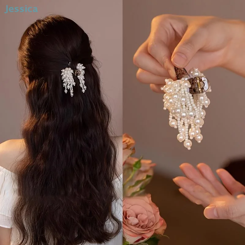 ♥ ♥ ♥ ♥ Мини-заколка для волос с жемчужной кисточкой для полупричесок, женский аксессуар для волос
♥ ♥ ♥ ♥ Мини-заколка для волос с жемчужной кисточкой для полупричесок, женский аксессуар для волос