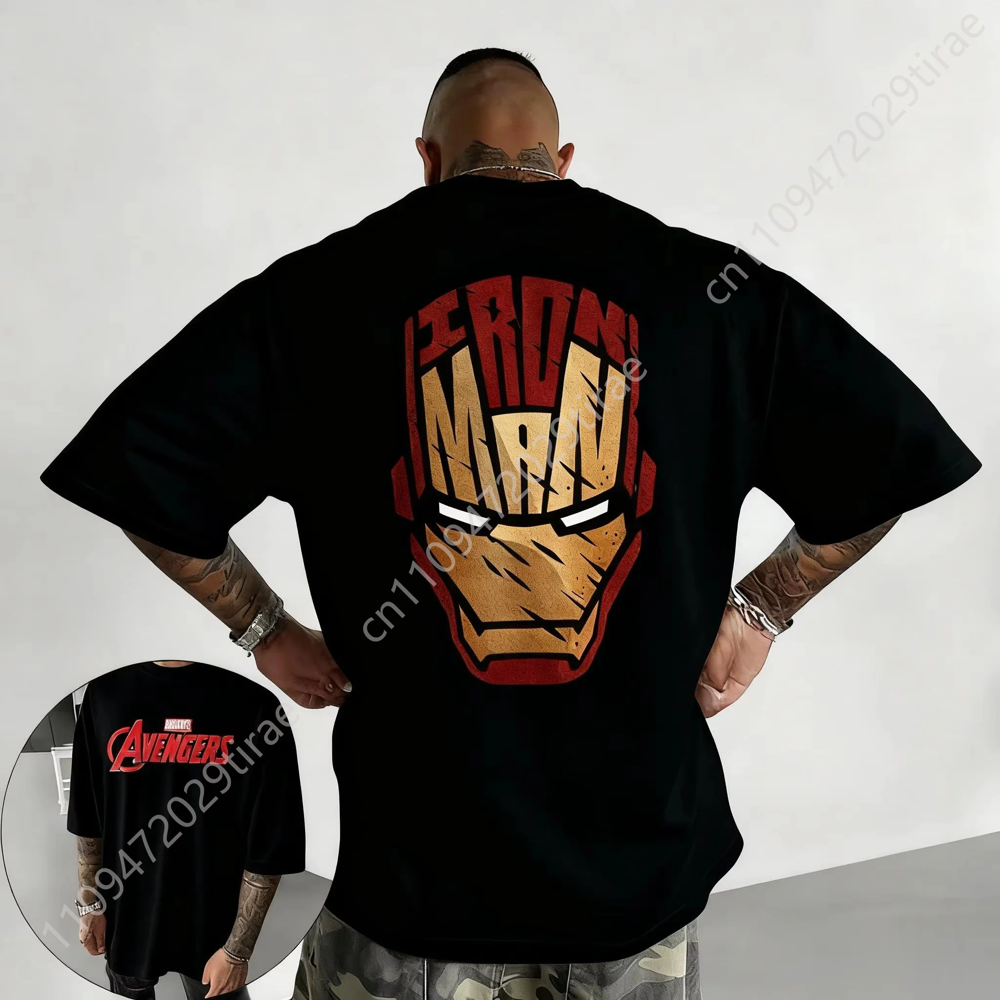 2026 new Vintage Marvel Iron Man Men's T-Shirt Women's Short Sleeve Tee Summer Fashion Superhero Print Streetwear Casual Tops
2026 new Vintage Marvel Iron Man Men's T-Shirt Women's Short Sleeve Tee Summer Fashion Superhero Print Streetwear Casual Tops