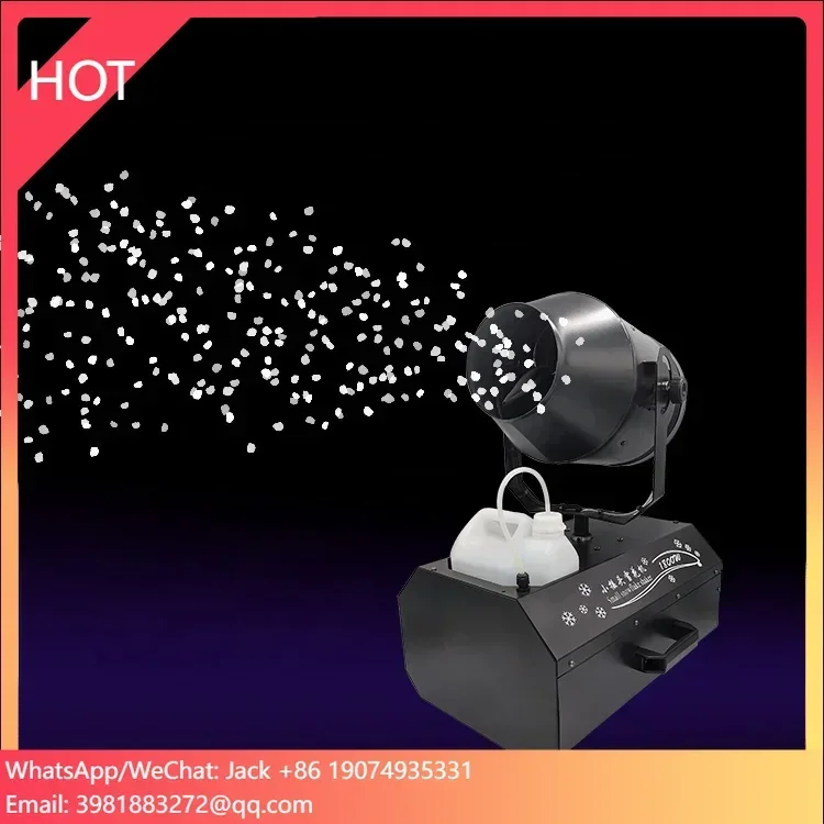 DELIFX 2000W automatic shaking snow machine outdoor snow making machine for stage event christmas party show
DELIFX 2000W automatic shaking snow machine outdoor snow making machine for stage event christmas party show