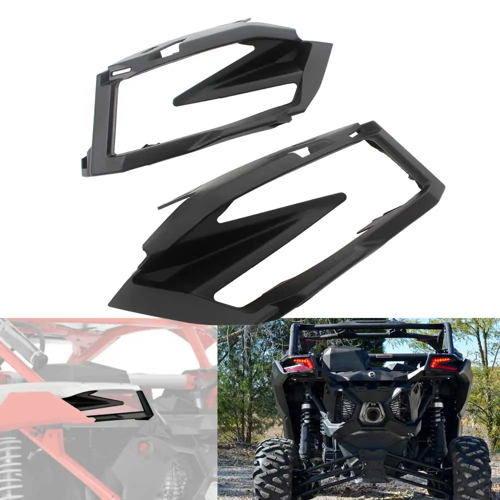 UTV Accessories 1 Pair Protective Rear Light Covers Matte Black ABS For Can-Am R 4x4 Max R 4x4 Turbo DPS Maverick X3 2027-2021
UTV Accessories 1 Pair Protective Rear Light Covers Matte Black ABS For Can-Am R 4x4 Max R 4x4 Turbo DPS Maverick X3 2027-2021