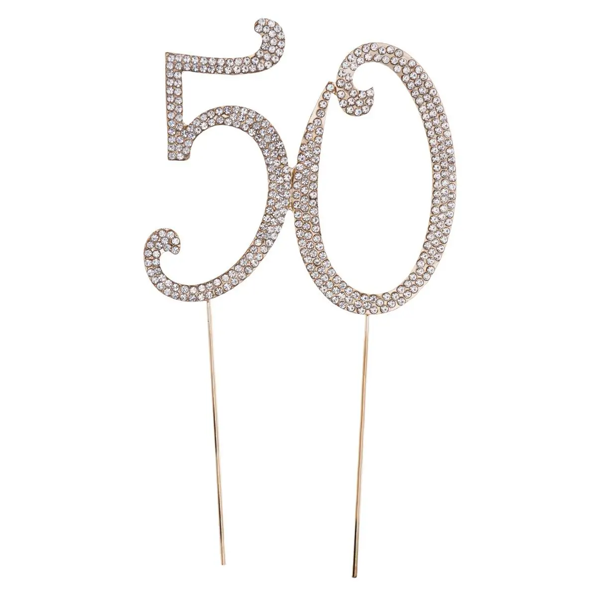 50 Cake Keepsake Topper Number Formal Party Decoration Anniversary Rhinestone Brilliant Reusable
50 Cake Keepsake Topper Number Formal Party Decoration Anniversary Rhinestone Brilliant Reusable