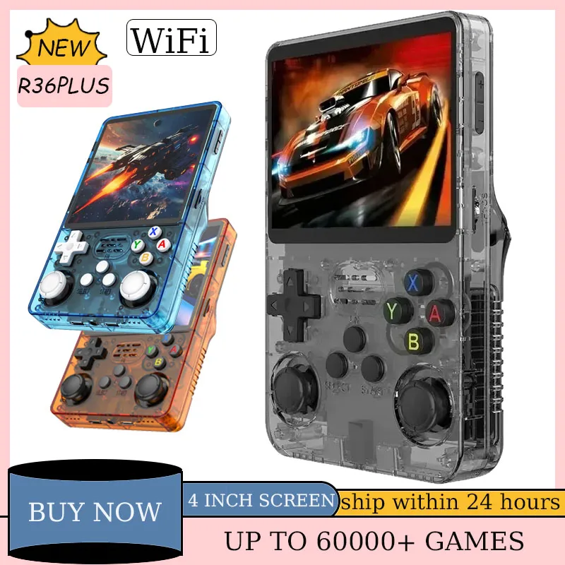 TOP Sale 4"IPS Big Screen R36S Plus Retro Handheld Game Console RK3326 Portable Pocket ARKOS 2.0 Retro Video Game Consolas 128G
TOP Sale 4"IPS Big Screen R36S Plus Retro Handheld Game Console RK3326 Portable Pocket ARKOS 2.0 Retro Video Game Consolas 128G