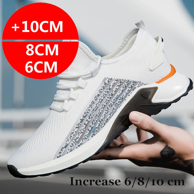 Summer Breathable Men Sneakers Elevator Shoes 8cm 6cm Height Increasing Shoes For Male Daily Life Casual Men Vulcanized Shoes
Summer Breathable Men Sneakers Elevator Shoes 8cm 6cm Height Increasing Shoes For Male Daily Life Casual Men Vulcanized Shoes