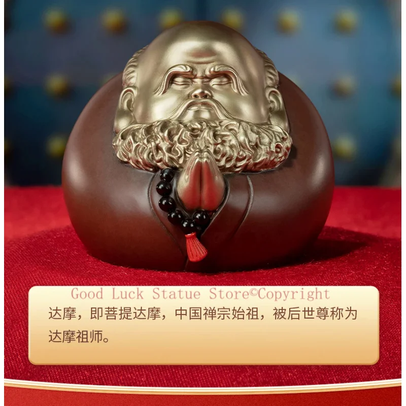 50%OFF Buddhism COPPER sculpture Bodhidharma Tamo Monk Maitreya Lucky Dharma Buddha God statue Spiritual Worship HOME ROOM
50%OFF Buddhism COPPER sculpture Bodhidharma Tamo Monk Maitreya Lucky Dharma Buddha God statue Spiritual Worship HOME ROOM