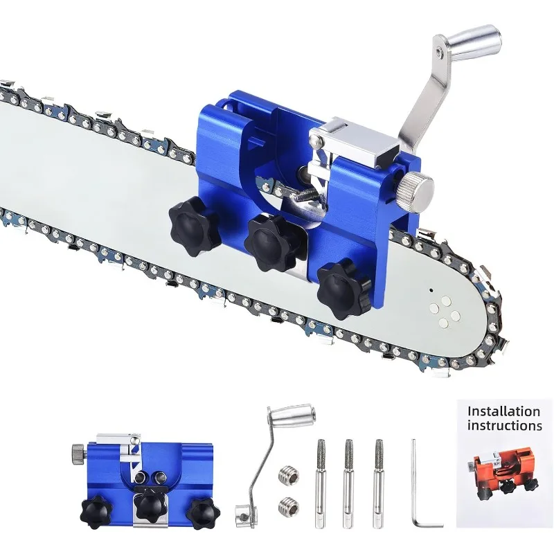 Portable Chainsaw Sharpener Electric Grinder Tool Woodworking Grinding Stones Chain Sharpening Dropshipping High Precision
Portable Chainsaw Sharpener Electric Grinder Tool Woodworking Grinding Stones Chain Sharpening Dropshipping High Precision